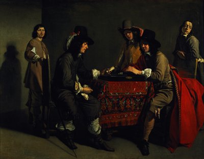 Los Jugadores de Backgammon de Antoine Le Nain